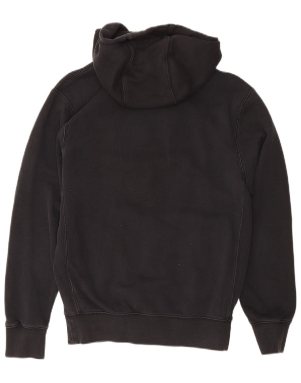 Nike - Sudadera con capucha para hombre, ajuste holgado, con cremallera, talla XS, algodón negro
