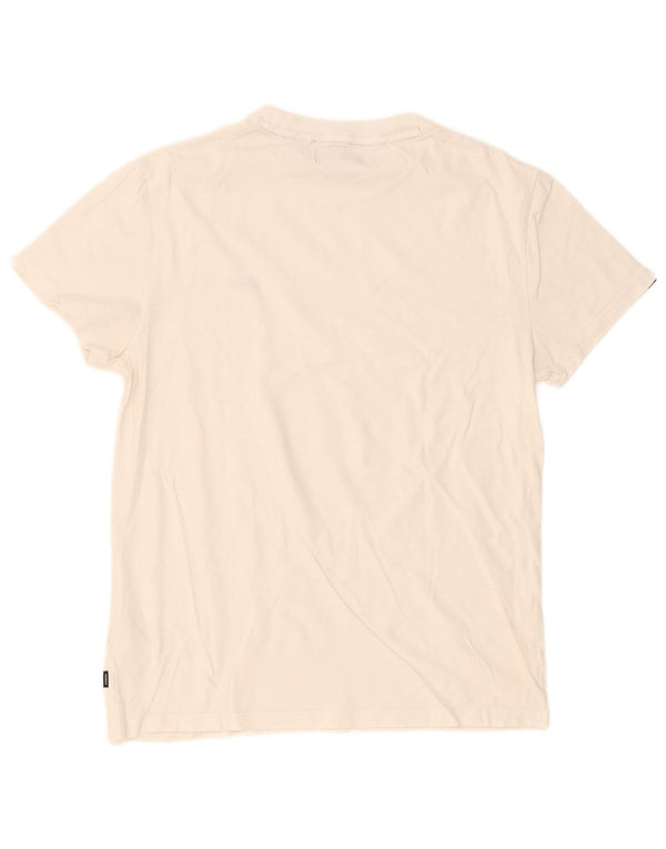 Superdry Camiseta para hombre Top Large White Cotton
