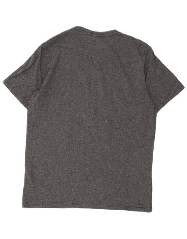 Levi's Camiseta estándar para hombre Top de algodón gris medio
