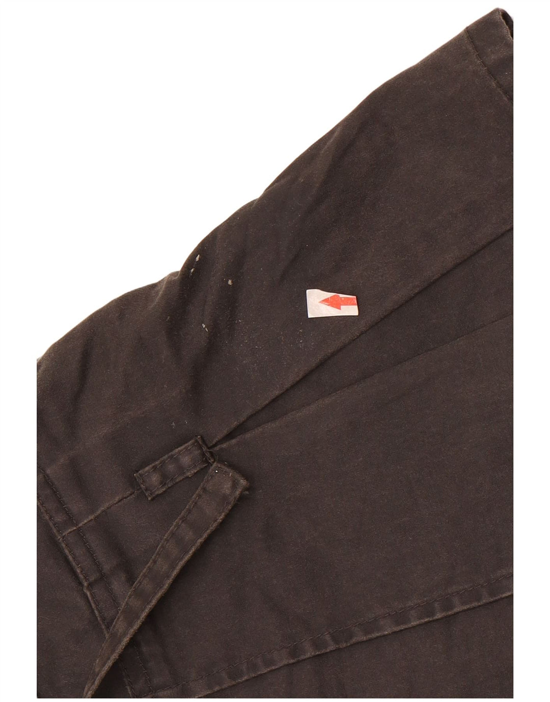 Zara Minifalda Mujer Small W26 Poliuretano Negro