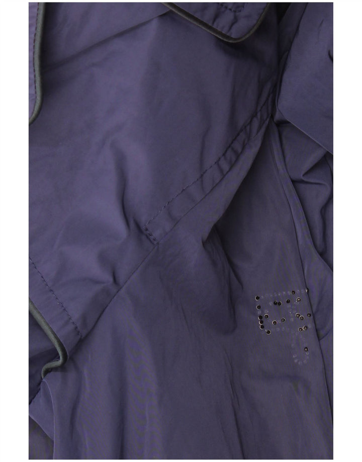 Calvin Klein Jeans Gabardina para mujer Reino Unido 40 Grande Poliéster azul marino