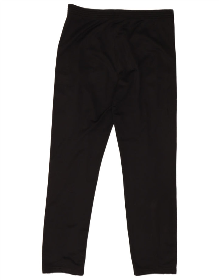 CHAMPION Mens Graphic Tracksuit Trousers Large  Black Polyester