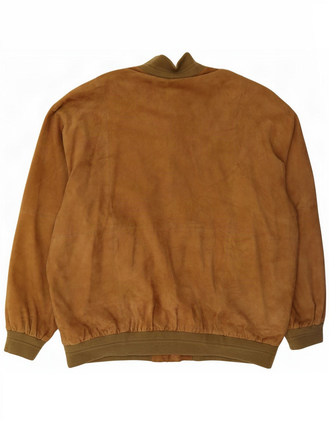 Barisal Chaqueta bomber de ante para hombre IT 58 4XL Cuero beige