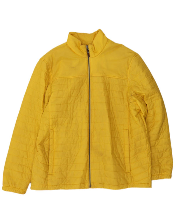 Timberland Chaqueta acolchada para hombre UK 46 3XL Nylon amarillo