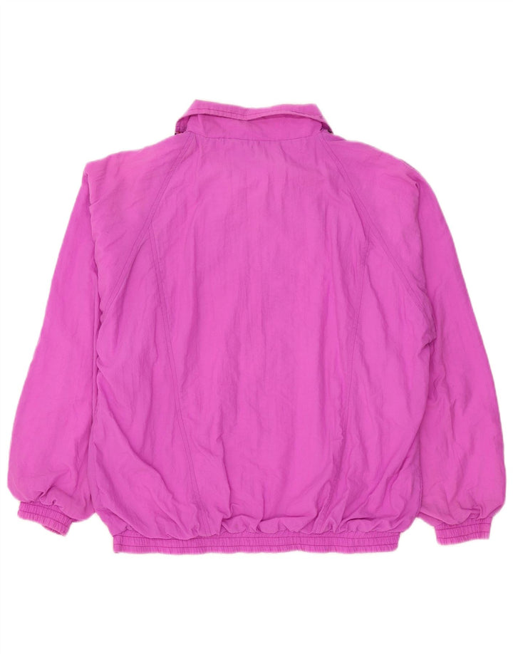 Orso Poeta Chaqueta De Chándal Para Hombre Nylon Geométrico Rosa Medio
