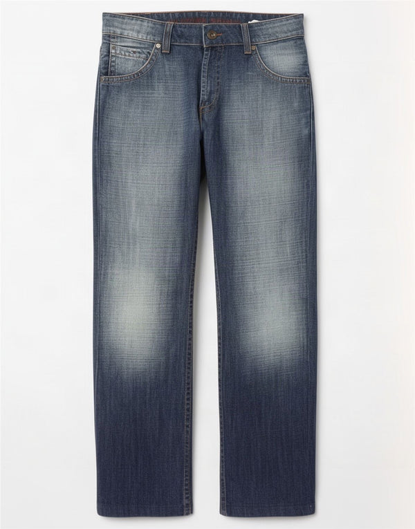 Tommy Hilfiger Vaqueros rectos para hombre W34 L34 Algodón azul marino