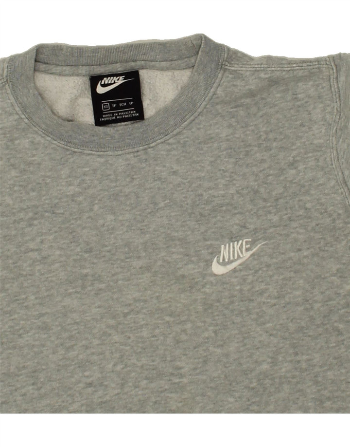NIKE Mens Sweatshirt Jumper XS Grey Cotton Vintage Nike and Second-Hand Nike from Messina Hembry 
