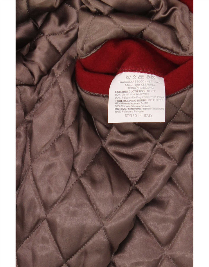 Abrigo Ciao Hombre IT 54 XL Lana Roja