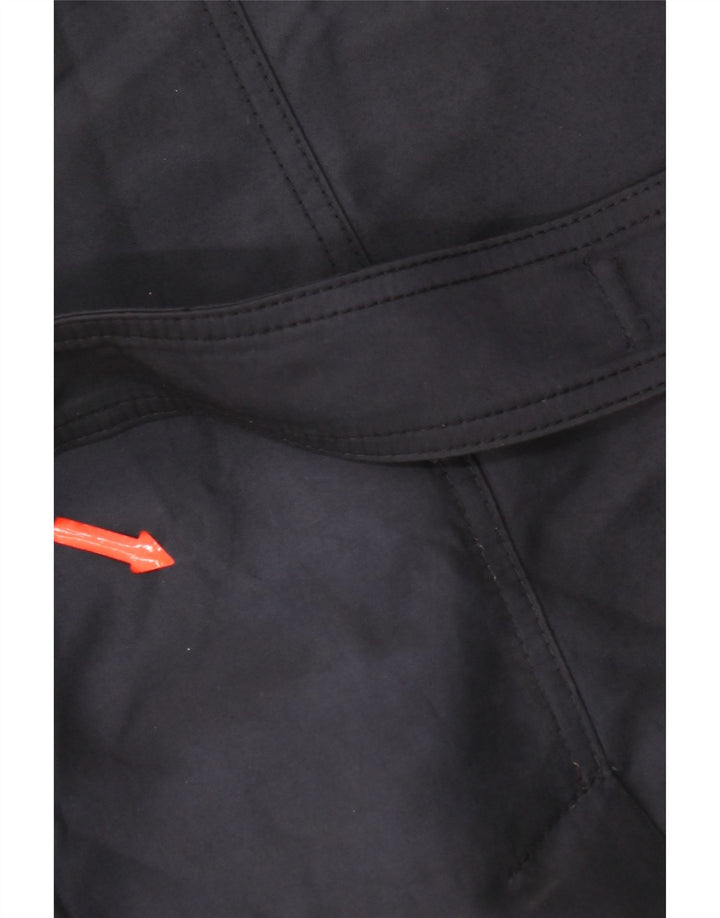 Zara Gabardina para hombre UK 40 Grande Poliéster azul marino