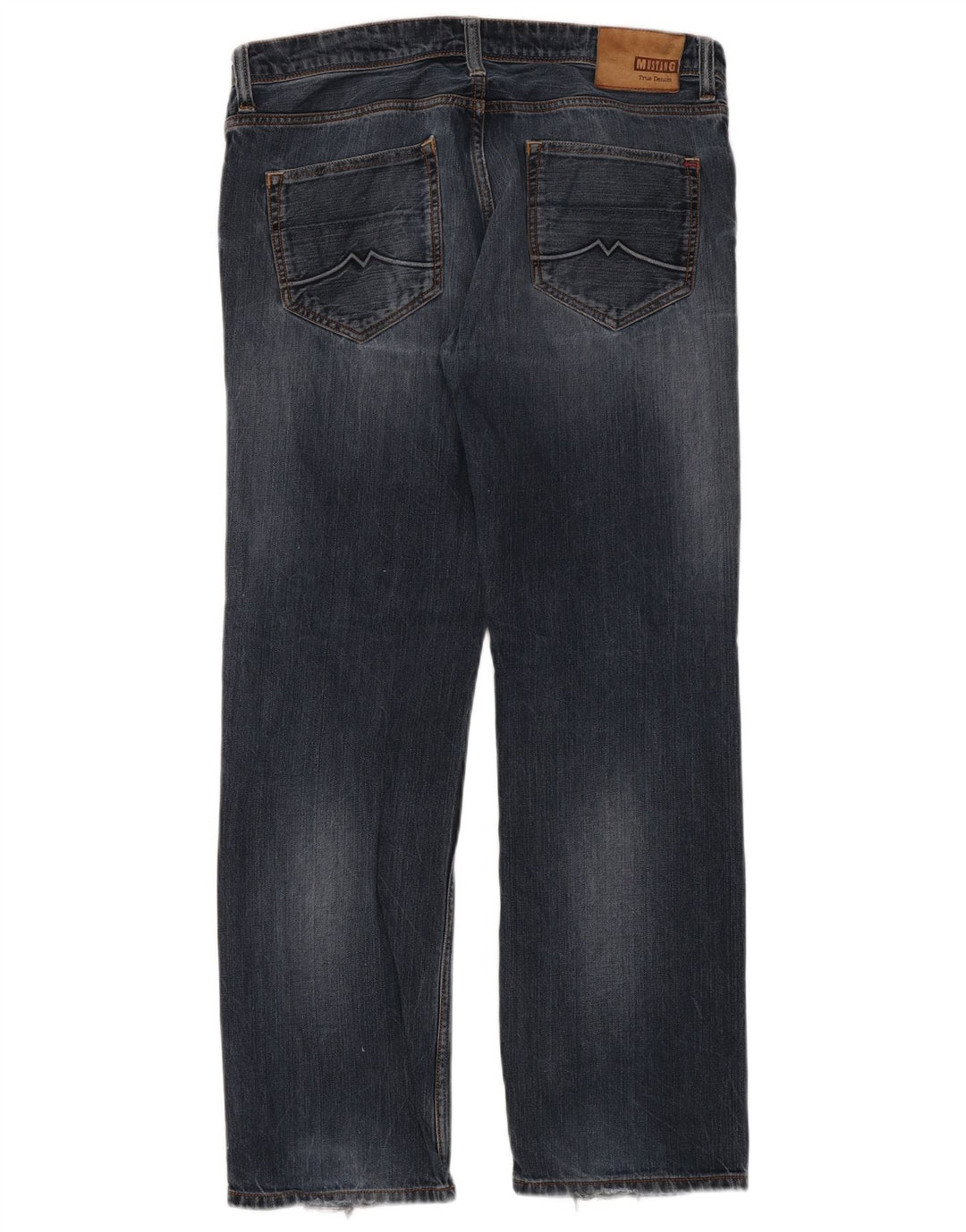 Mustang Vaqueros rectos para hombre W34 L32 Algodón azul