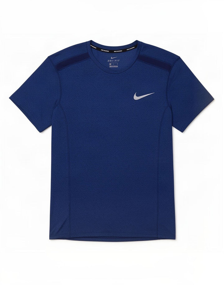 Camiseta Nike Dri Fit para hombre Top Small Azul marino Poliéster