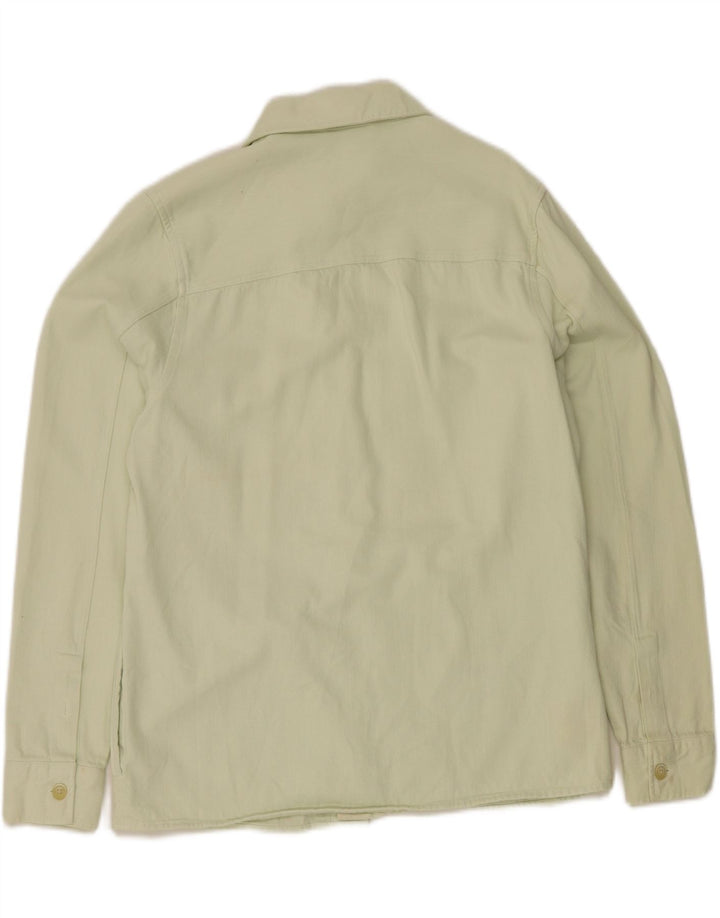Zara Hombre Camisa Small Verde