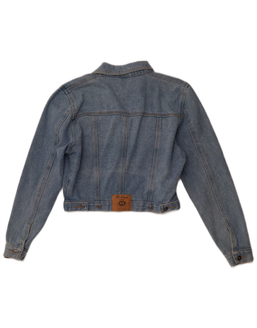 DOROTHY PERKINS Chaqueta vaquera corta para mujer Reino Unido 14 Algodón azul medio