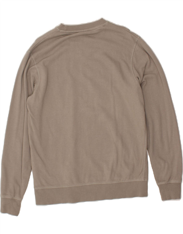 JACK & JONES Mens Graphic Sweatshirt Jumper Medium Grey Cotton Vintage Jack & Jones and Second-Hand Jack & Jones from Messina Hembry 