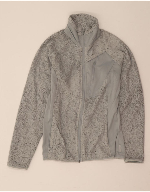 Columbia Chaqueta polar para mujer UK 10 Small Gris Poliéster