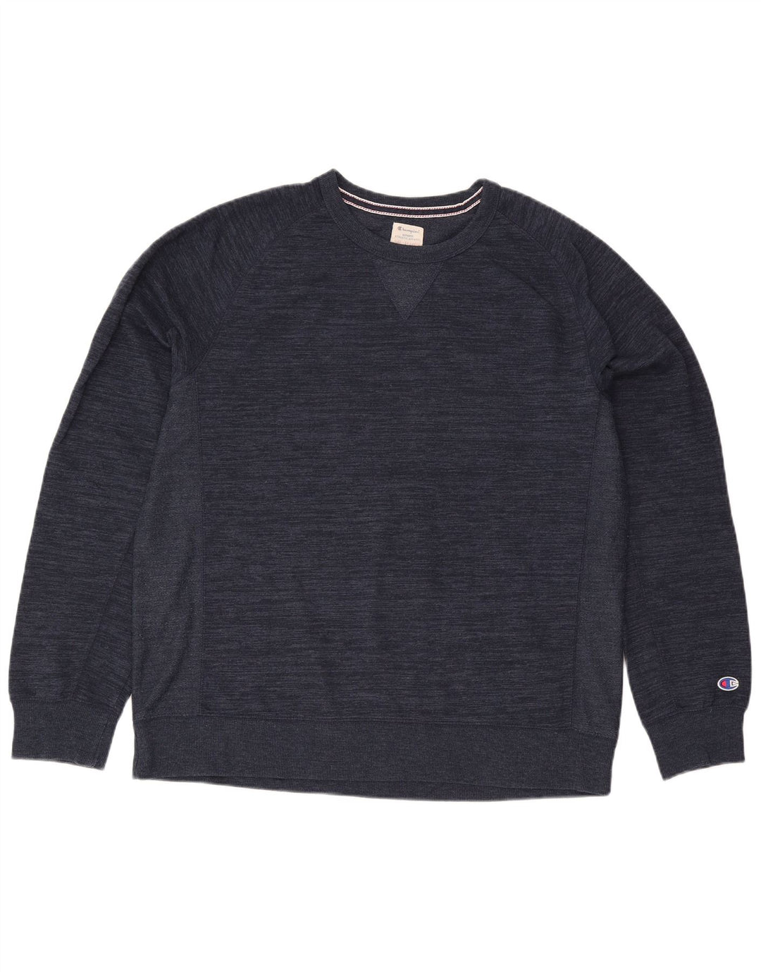 Champion Sudadera para hombre Jumper 2XL Algodón moteado azul marino