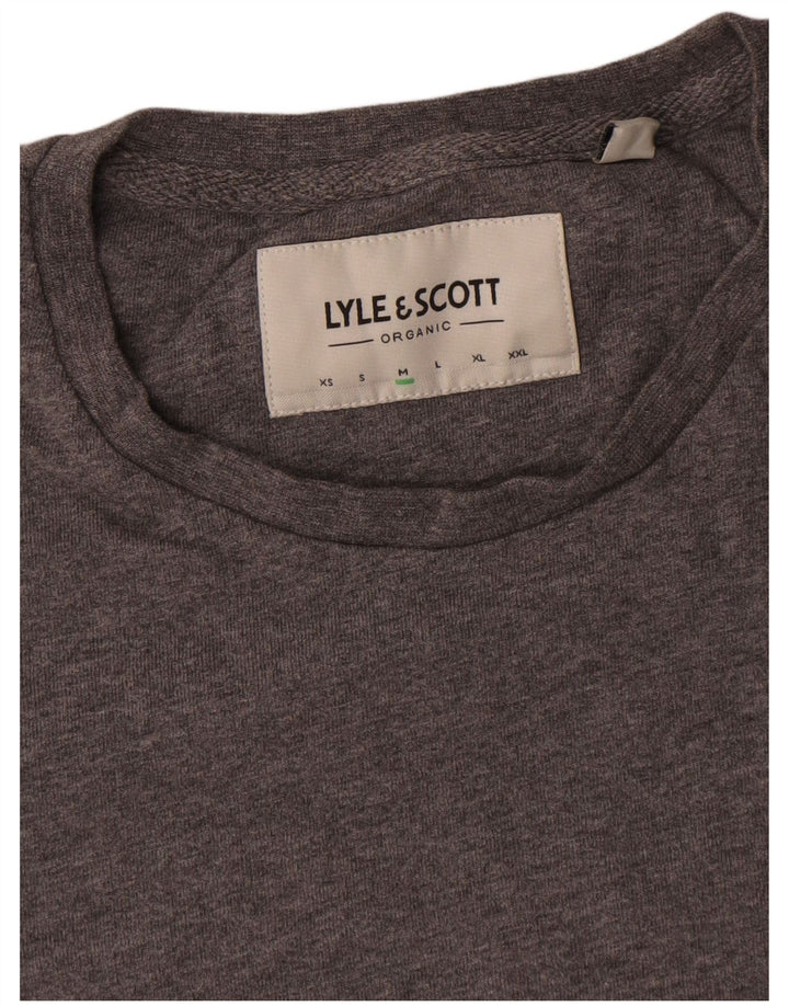 Camiseta Lyle & Scott Hombre Top Algodón Gris Medio