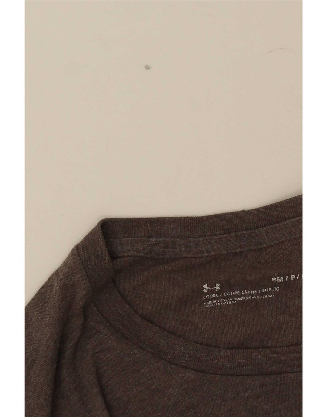 Camiseta Under Armour Hombre Top Small Gris