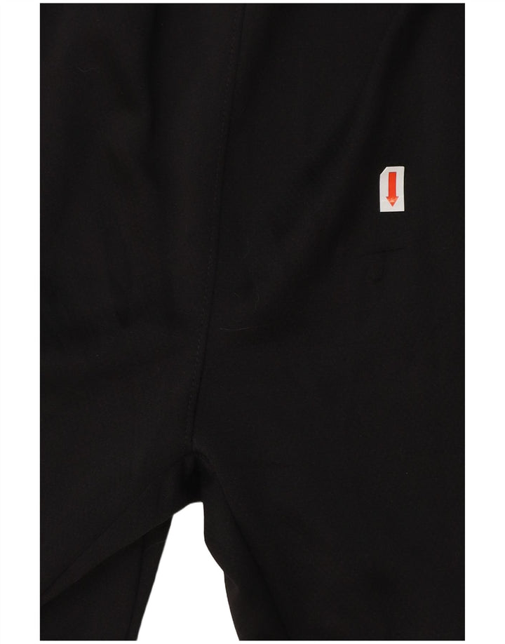 RUSSELL ATHLETIC Pantalones cortos deportivos para hombre Poliéster color block mediano negro