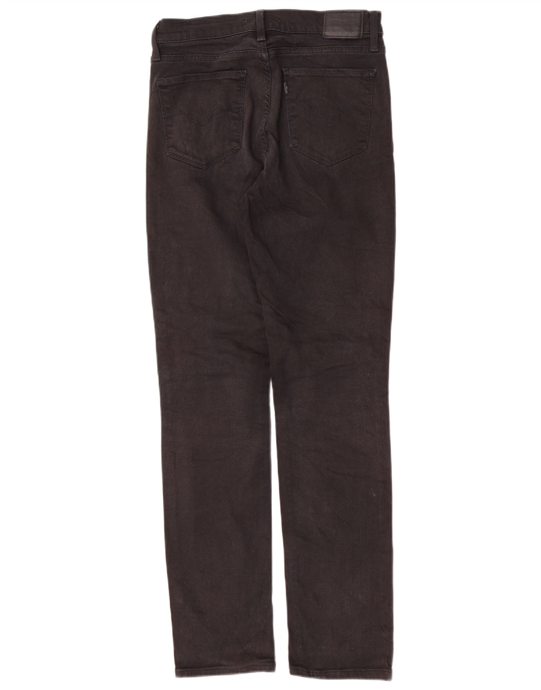 Levi's Jeans rectos de talle alto 724 para mujer W30 L30 Algodón negro