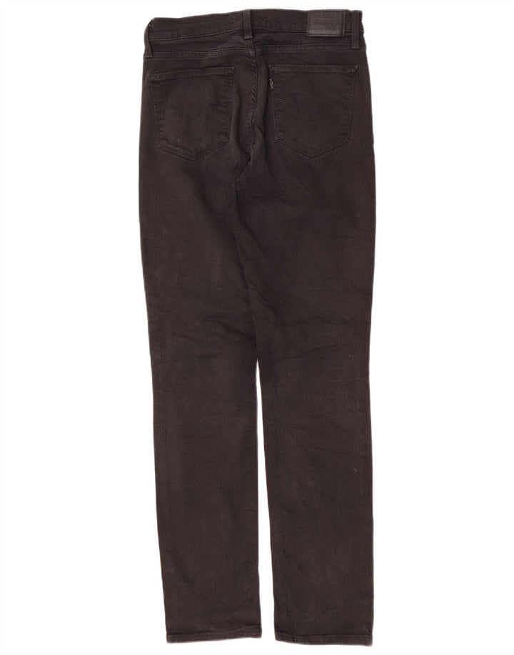 Levi's Jeans rectos de talle alto 724 para mujer W30 L30 Algodón negro