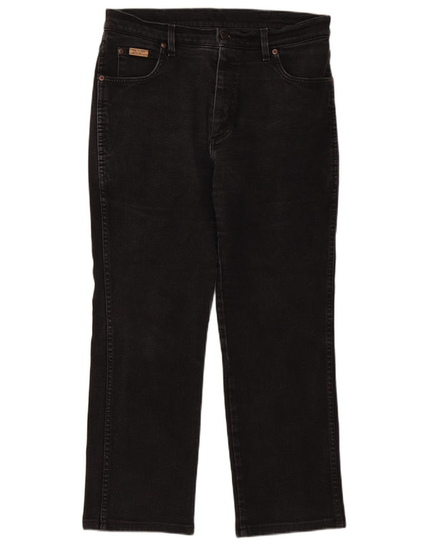 Wrangler Vaqueros Rectos Texas Para Hombre W34 L27 Negro