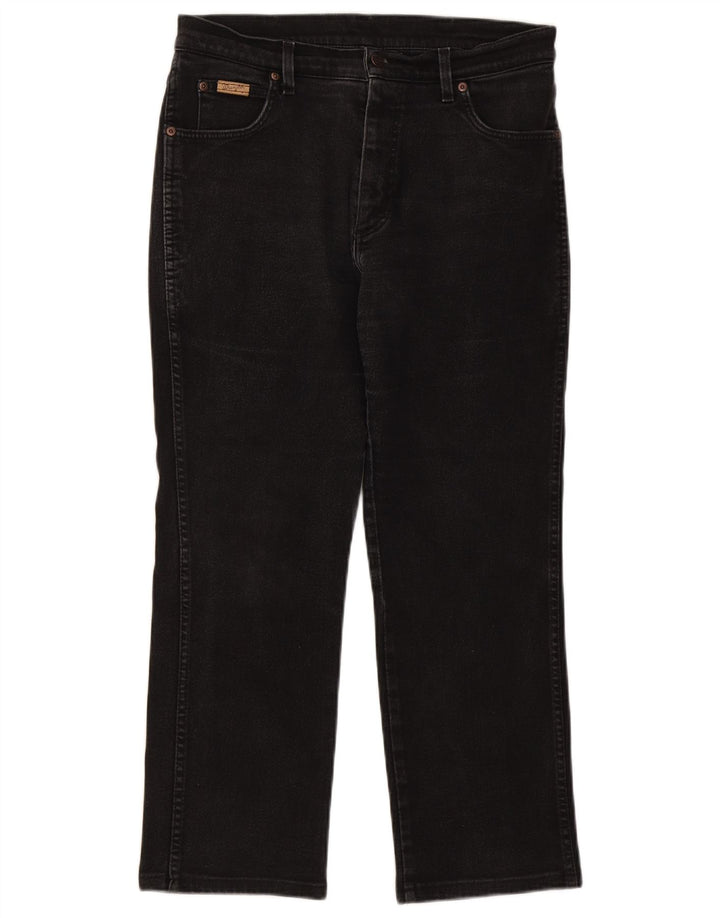 Wrangler Vaqueros Rectos Texas Para Hombre W34 L27 Negro