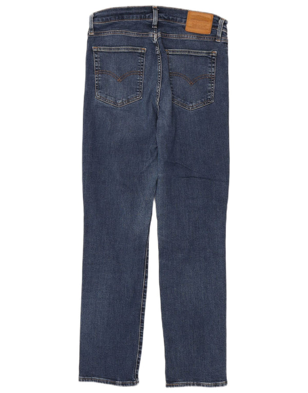 Levi's Mujer 724 Vaqueros Rectos De Tiro Alto W29 L28 Algodón Azul