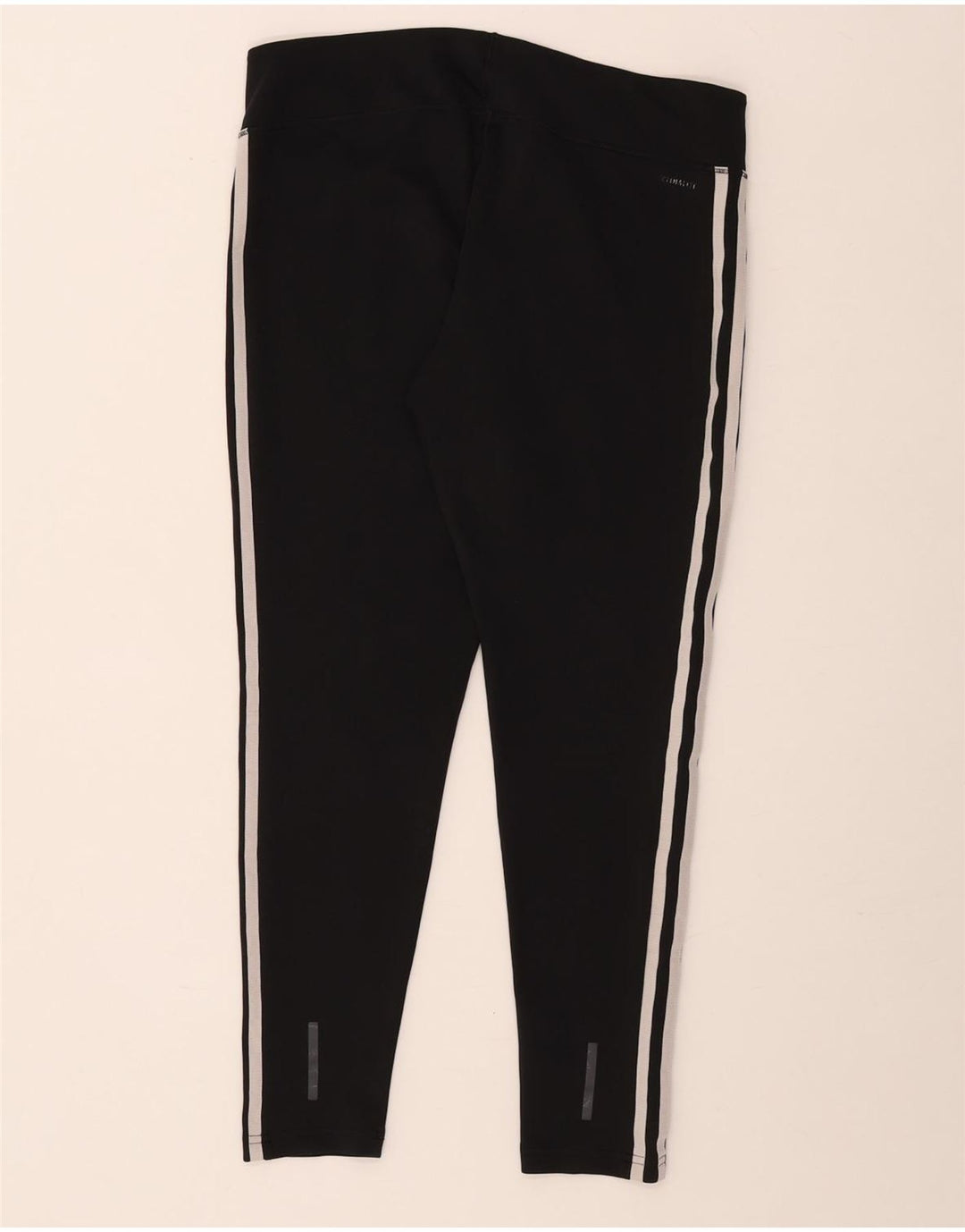 Adidas Mujer Climalite Capri Leggings UK 16/18 Grande Negro Poliéster