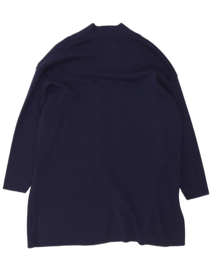 Marks & Spencer - Cárdigan largo para mujer, talla 40, tamaño mediano, azul marino