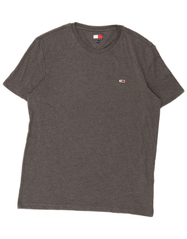 Tommy Hilfiger Camiseta Hombre Top XL Gris Algodón