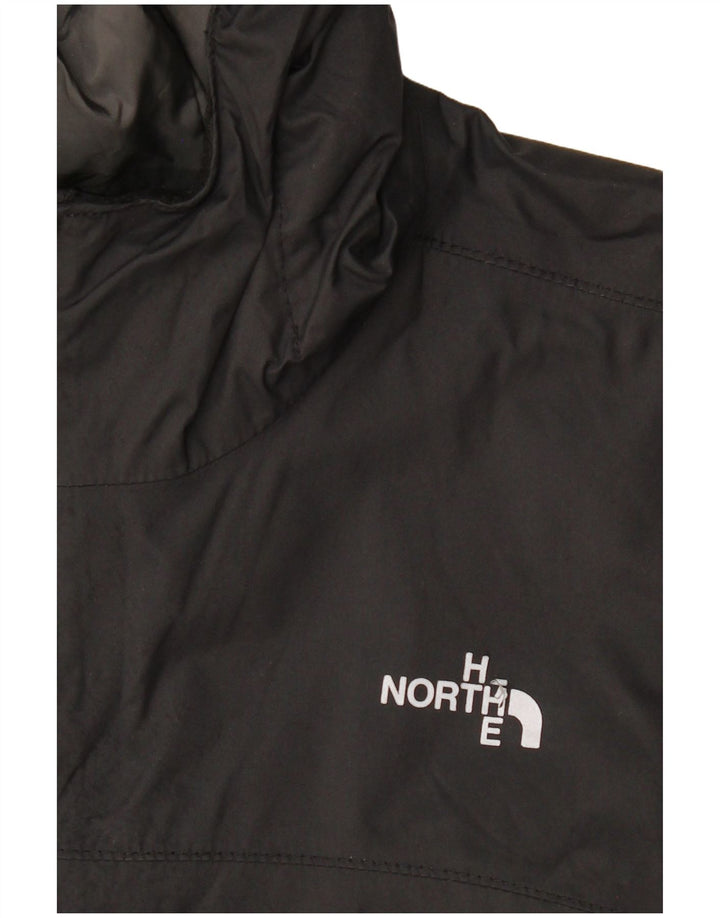 THE NORTH FACE Chaqueta impermeable con capucha para niños 11-12 años Grande Poliéster negro
