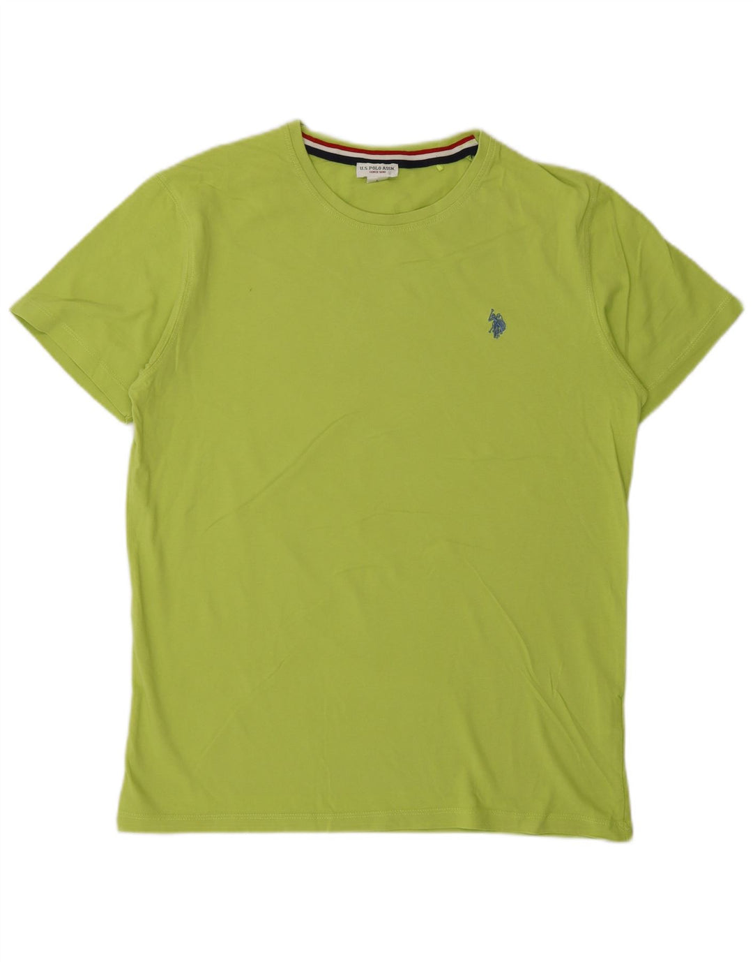 ASSN DE POLO DE EE. UU. Camiseta para mujer Top UK 46 Large Green Cotton