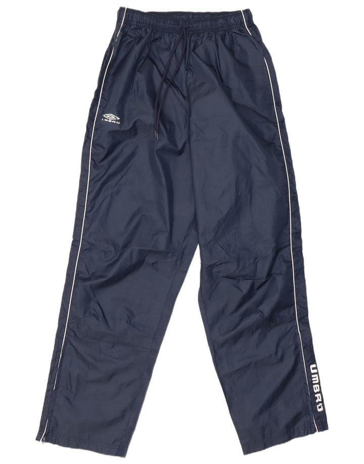 Umbro Hombre Pantalones De Chándal Gráfico Grande Poliéster Azul Marino