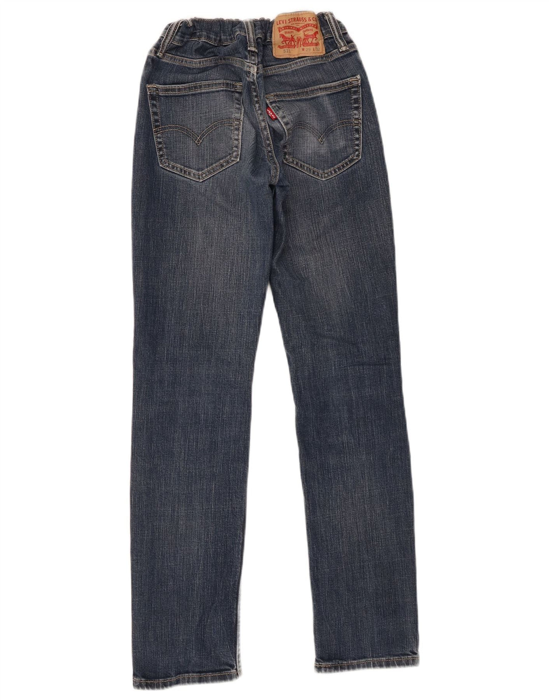 Levi's Hombre 511 Vaqueros Slim Desgastados W29 L29 Algodón Azul