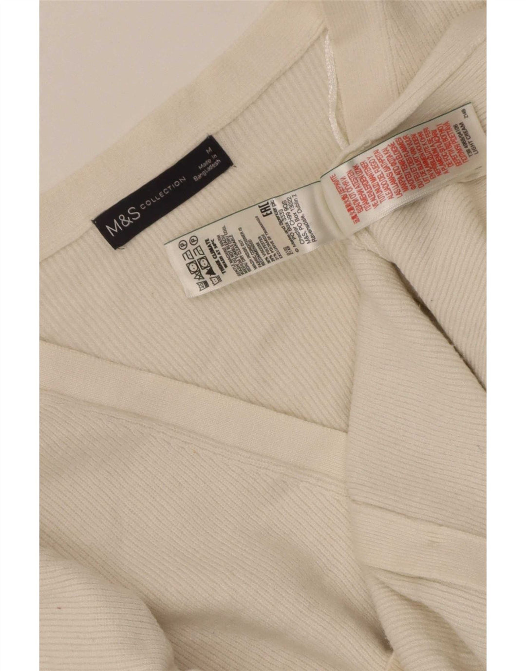 Marks & Spencer - Cárdigan para mujer, talla 40, viscosa beige mediana