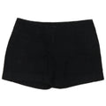Zara Mujer Pantalones Cortos Chinos Pequeños W26 Algodón Negro
