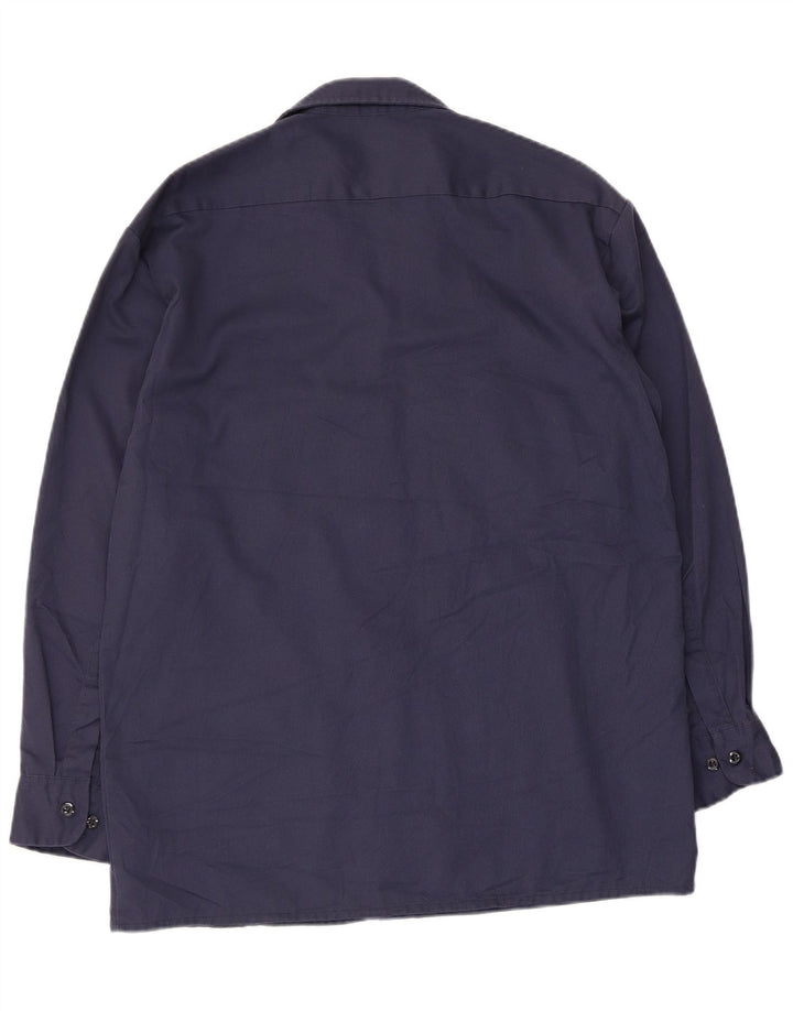 Camisa Dickies Hombre Mediana Azul Marino Poliéster