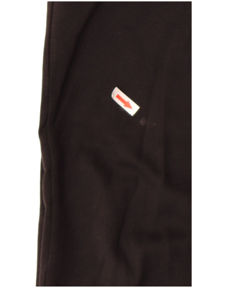 Zara Hombre Pantalón Chándal Pequeño Algodón Negro