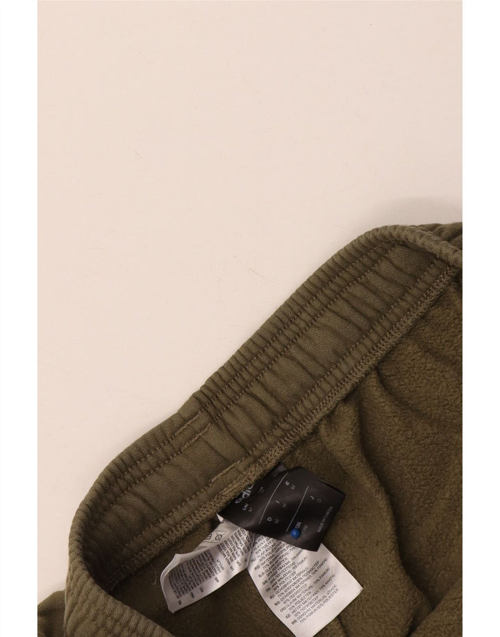 Adidas Hombre Pantalones De Chándal Gráfico De Algodón Caqui Medio