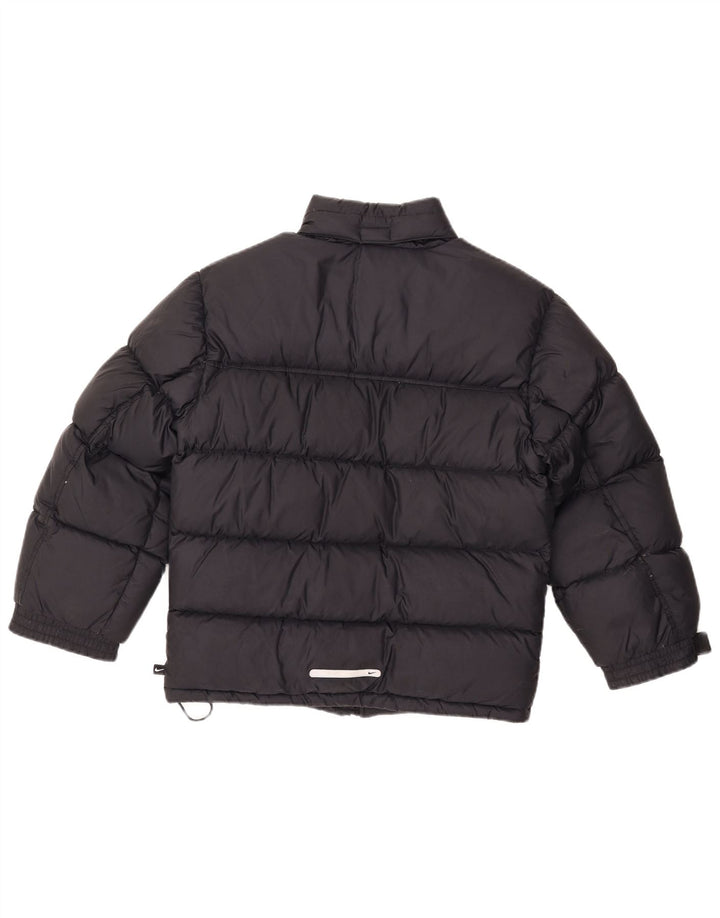 Nike Chaqueta acolchada con capucha para niños 11-12 años Mediana Azul marino Nylon