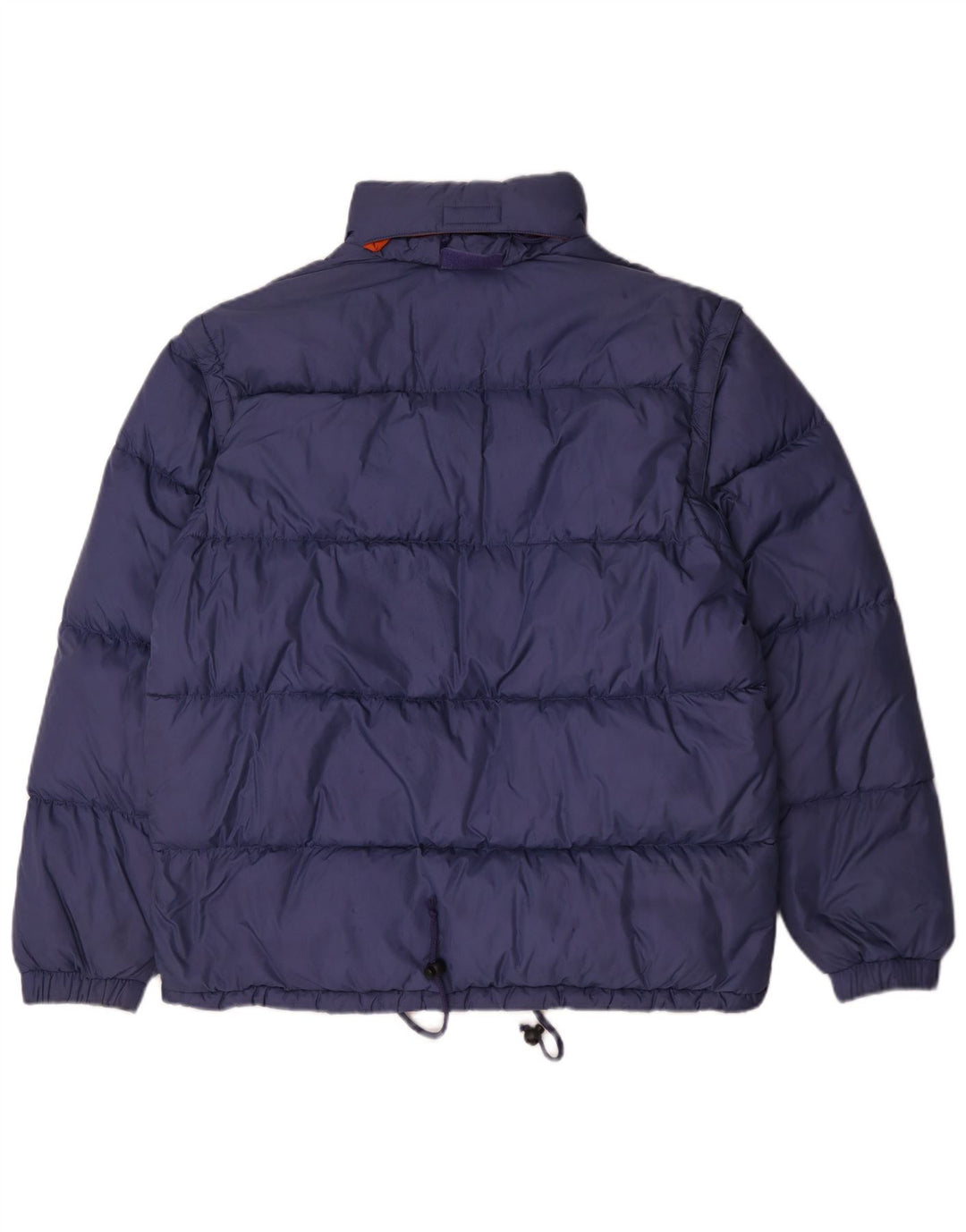 Sergio Tacchini Chaqueta acolchada con capucha para hombre UK 40 Large Poliamida azul