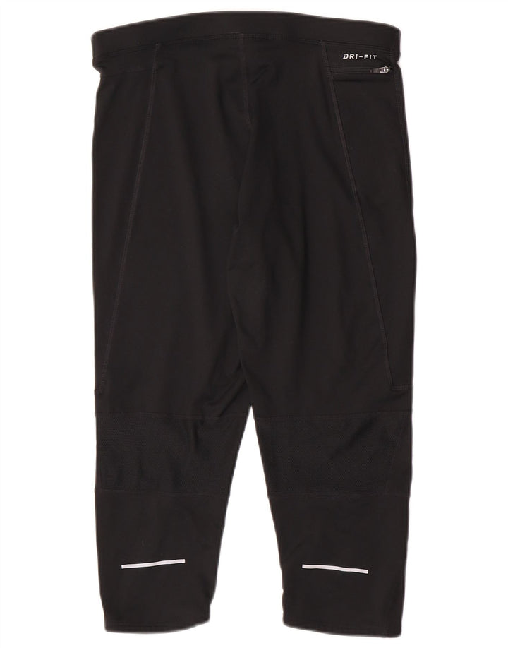 Nike Dri Fit Capri Leggings para hombre XL Poliéster negro