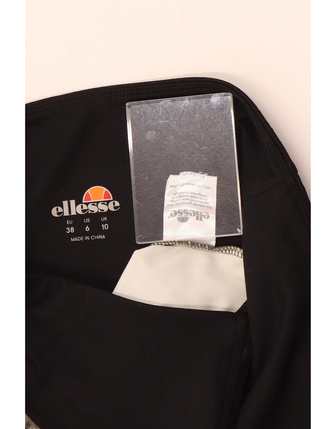Ellesse Leggings para mujer UK 10 Small Verde Camuflaje Poliéster