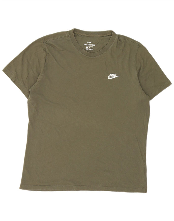 Nike - Camiseta para hombre, talla grande, color caqui, algodón