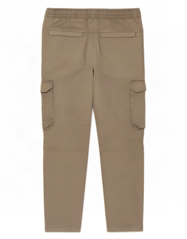 Zara Hombre Joggers Pantalones Cargo Mediano W31 L26 Caqui