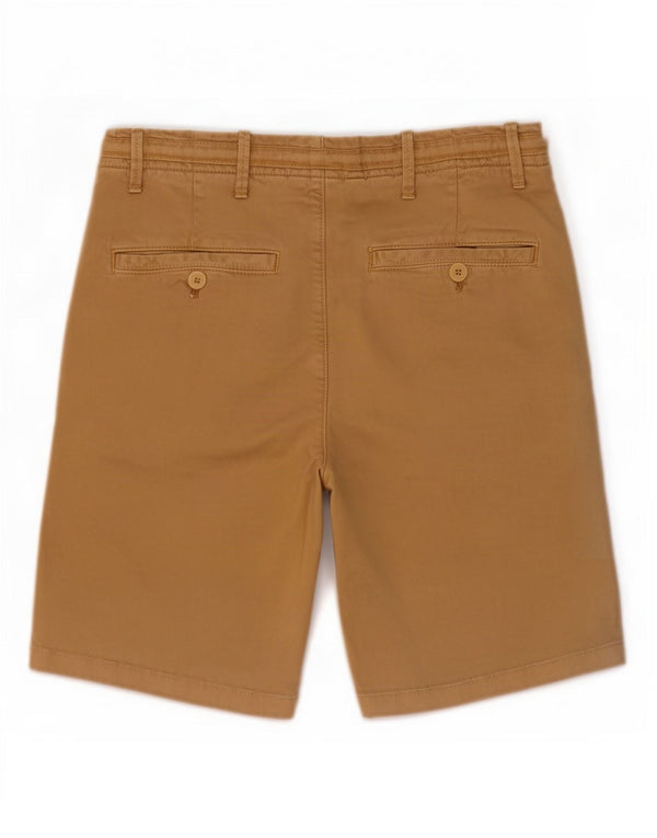 Zara Mens Chino Shorts EU 36 XS W29 Beige Algodón