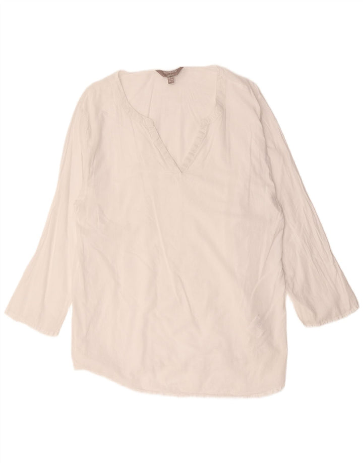 Camisa tipo pulóver para mujer de Mountain Warehouse UK 40 XL Algodón blanco