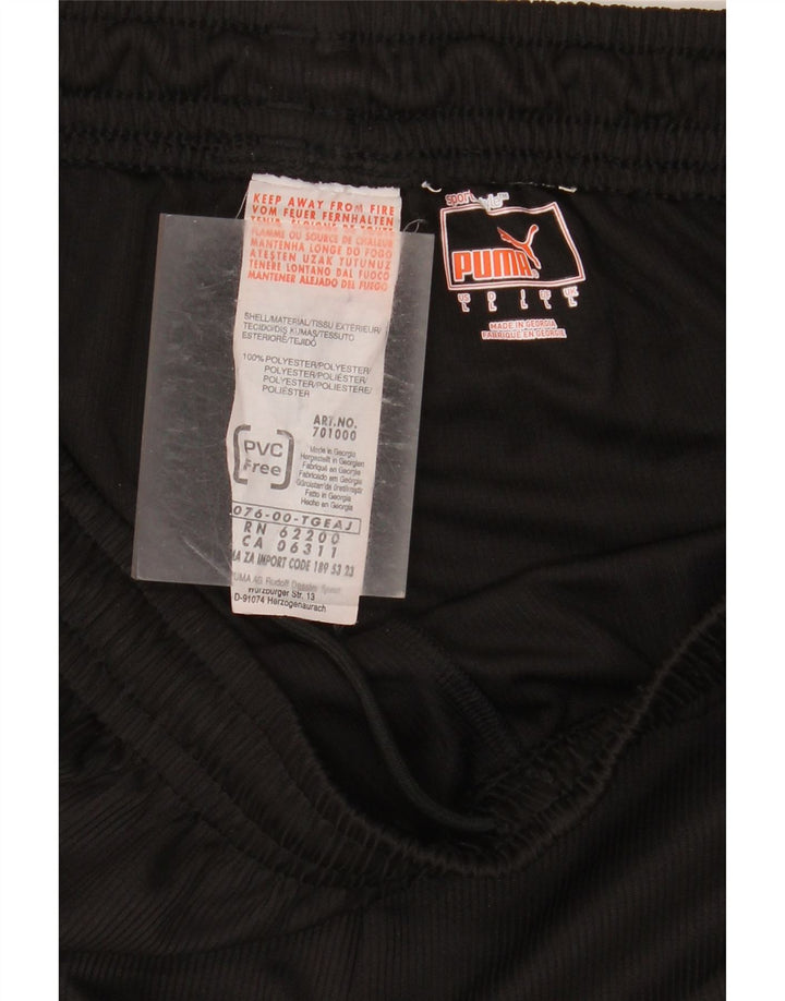 Puma - Pantalones cortos deportivos para hombre (talla grande), color negro, poliéster