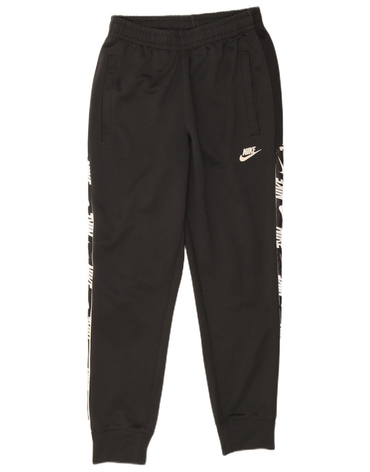 Nike Hombre Pantalones De Chándal Gráfico Joggers XS Negro Poliéster